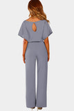 Oh So Glam Belted Wide Leg Jumpsuit