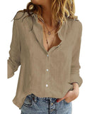 Spring new style breasted lapel loose cardigan top